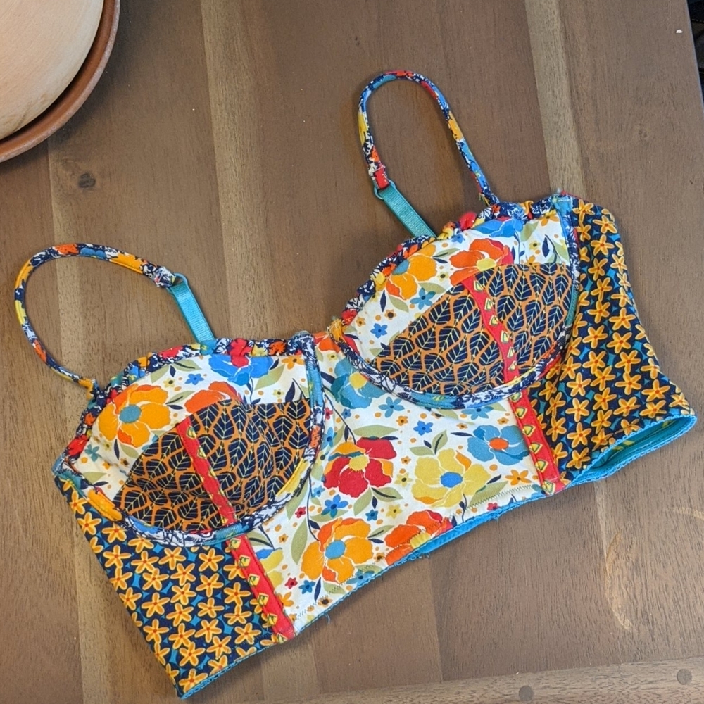 Anthropologie crop top/bralette